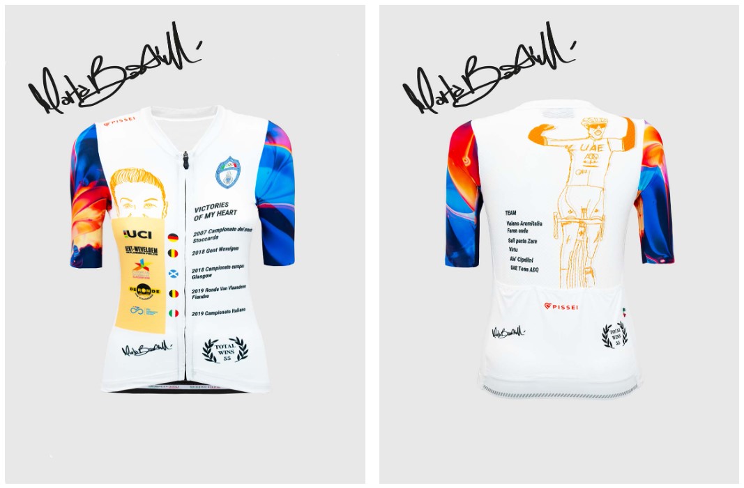 Bastianelli's special jersey to raise funds for cancer research